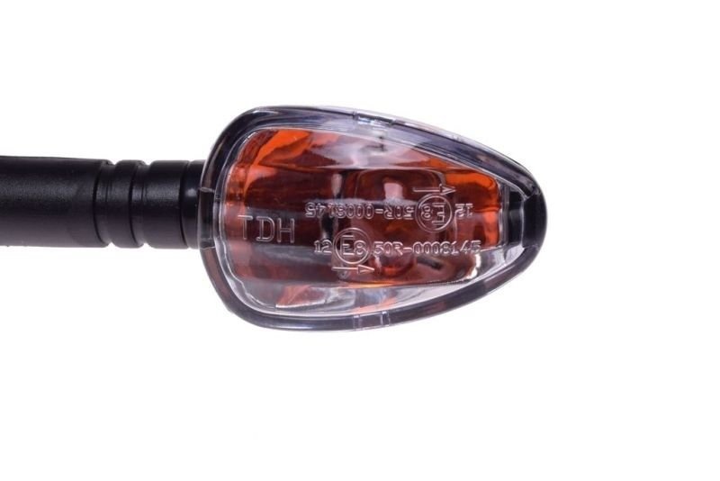 Kierunkowskaz czarny biały klosz żarówka cn