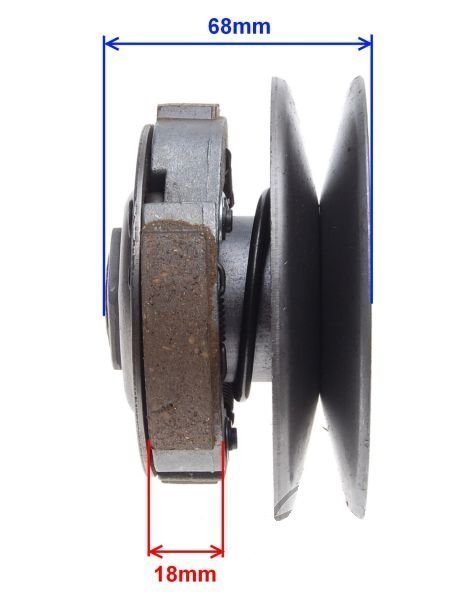 Sprzęgło Tył 4T TGB Dio Fi Dzwona 107,4 mm