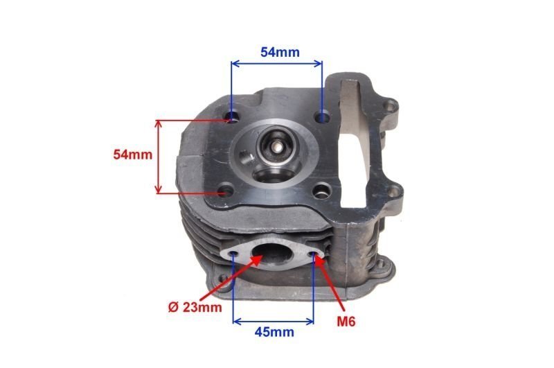 Głowica Cylindra 125ccm 4T GY6 Chińskie Skutery