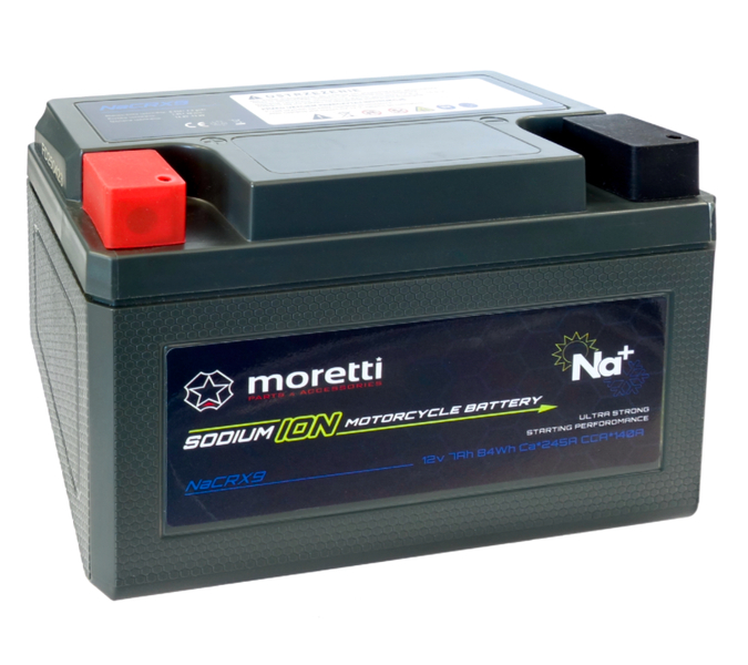 Akumulator Moretti NaCRX9 12V 7Ah sodowo - jonowy