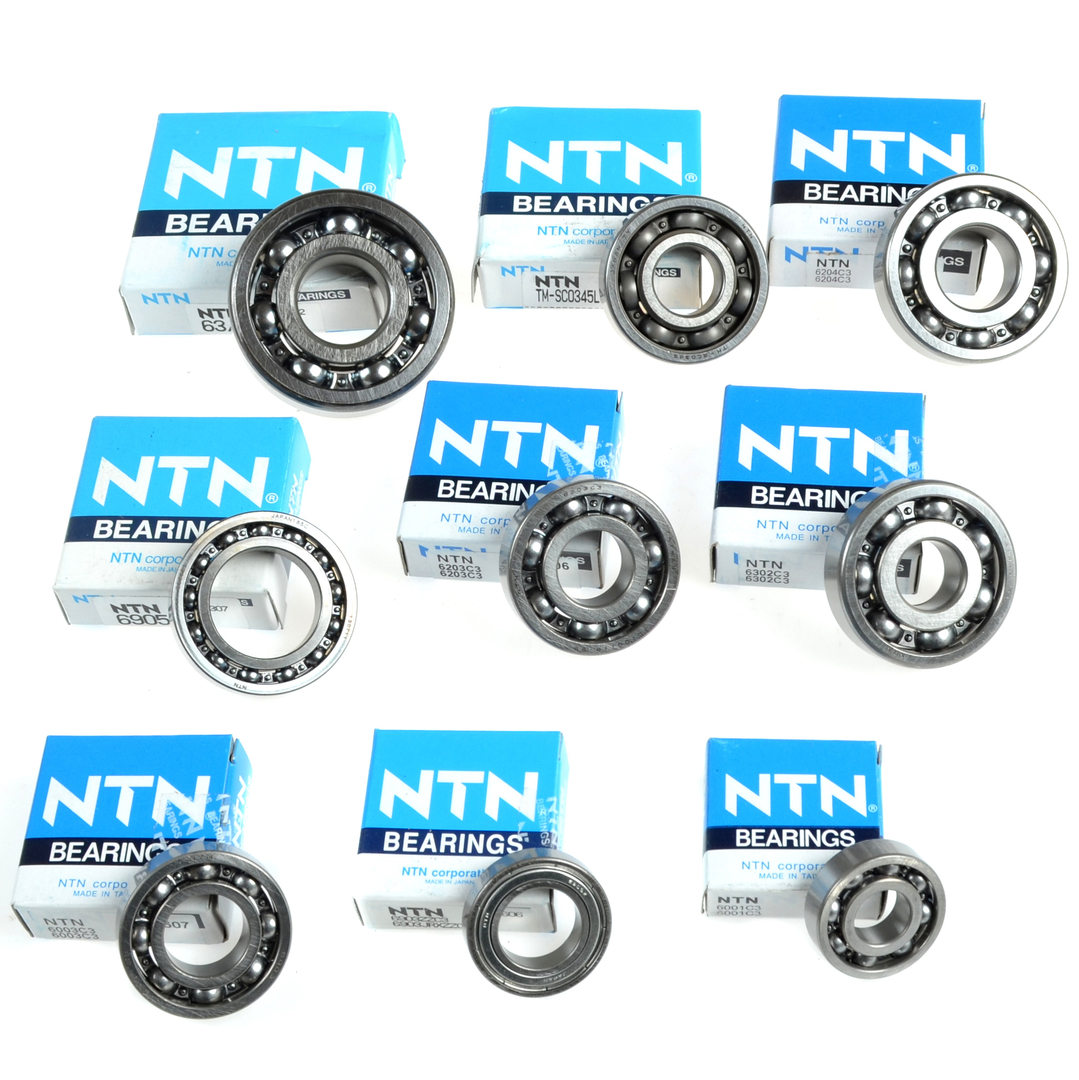 NTN łożyska silnika metal C3 Honda NSR 125 komplet na cały silnik