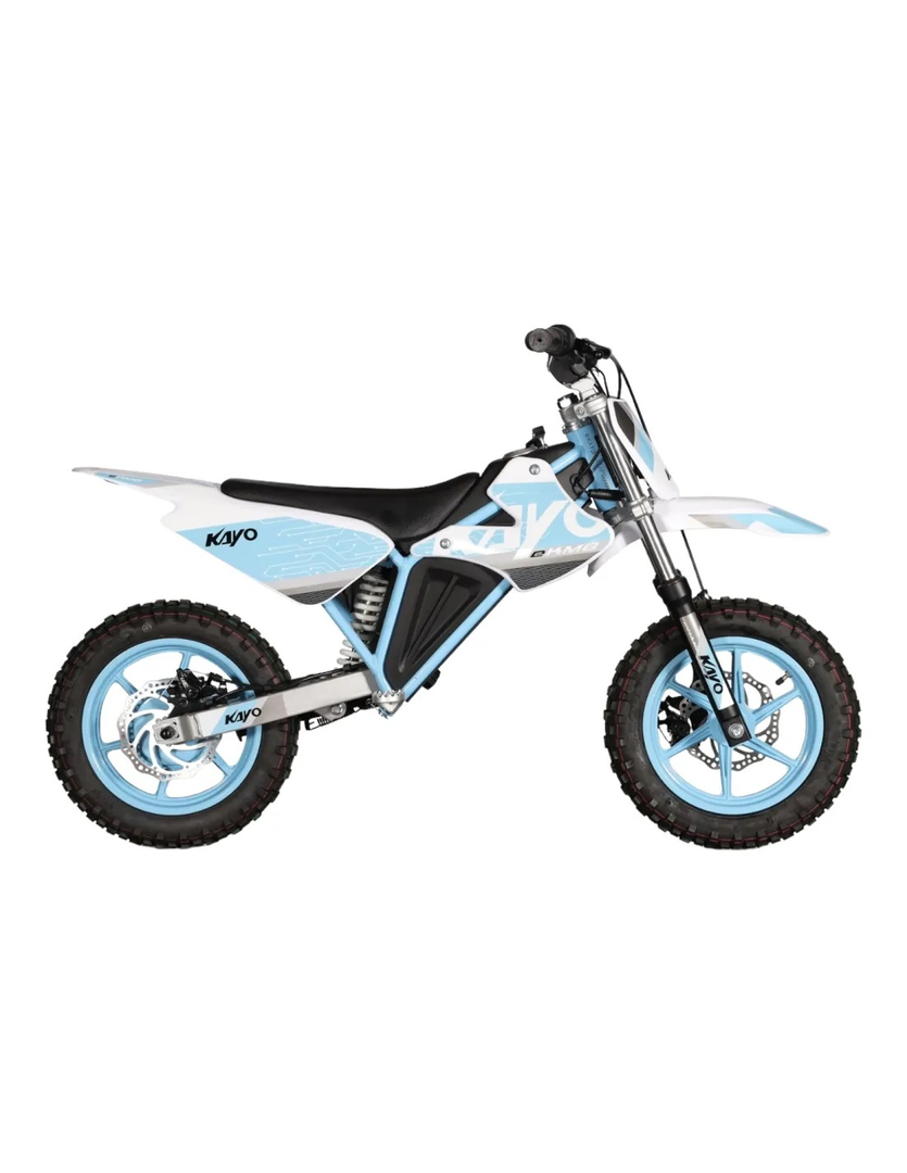 Pit Bike KAYO eKMB elektryczny dla dziecka malucha bezpieczny