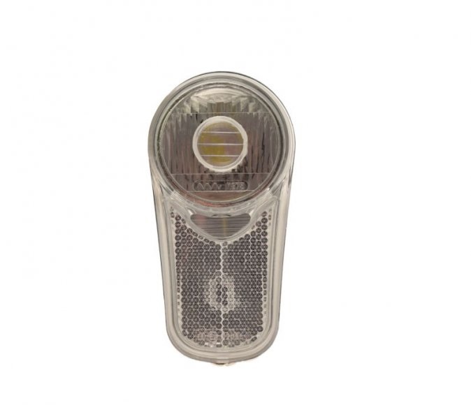 Lampa rowerowa na widelec przód na dynamo 6v 2.4w