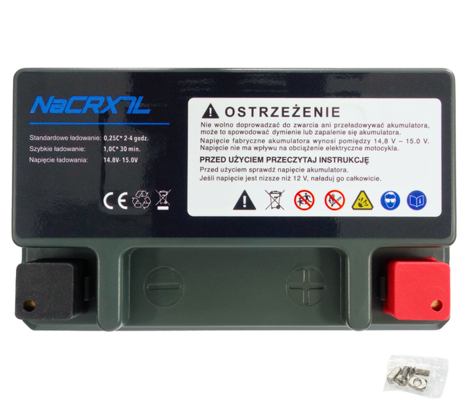 Akumulator Moretti NaCRX7L 12V 4.5Ah sodowo - jonowy