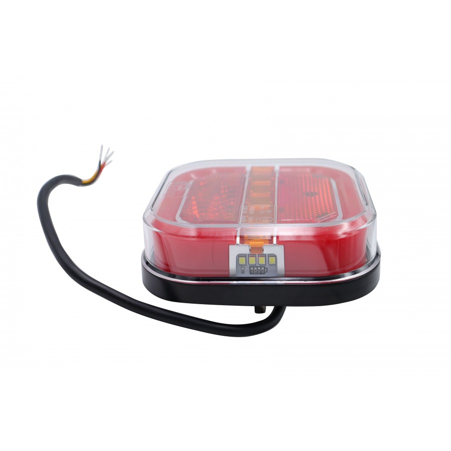 Lampa tylna zespolona lewa 41Led 5 funkcji neon