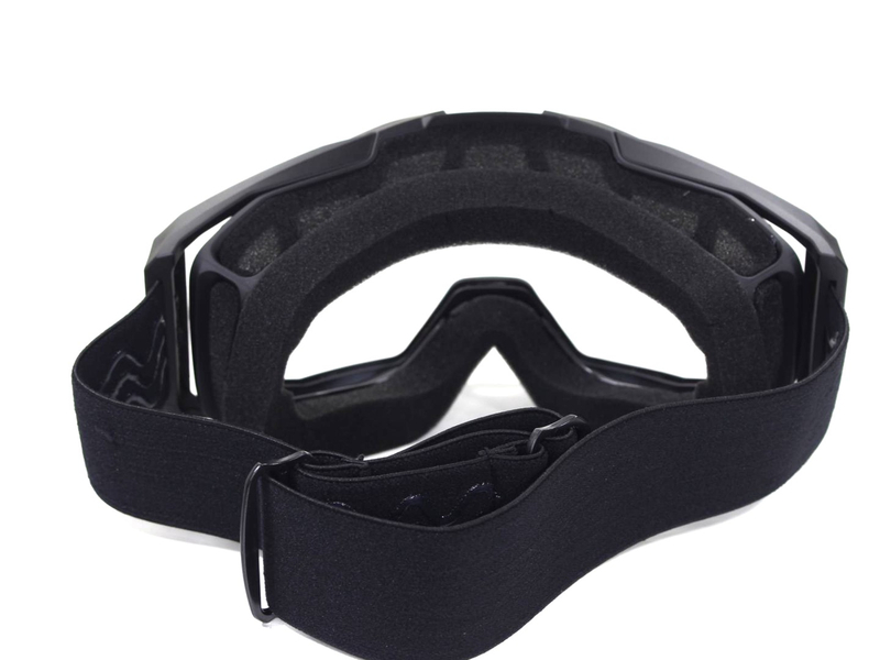 Gogle motocyklowe FTM-005 cross enduro atv quad czarne matowe