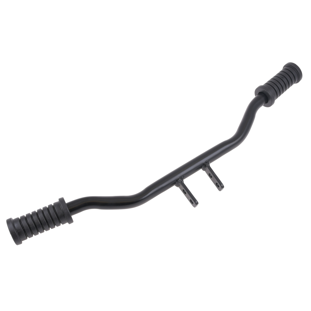 Podnóżek kierowcy czarny + gumy MZ ETZ 150