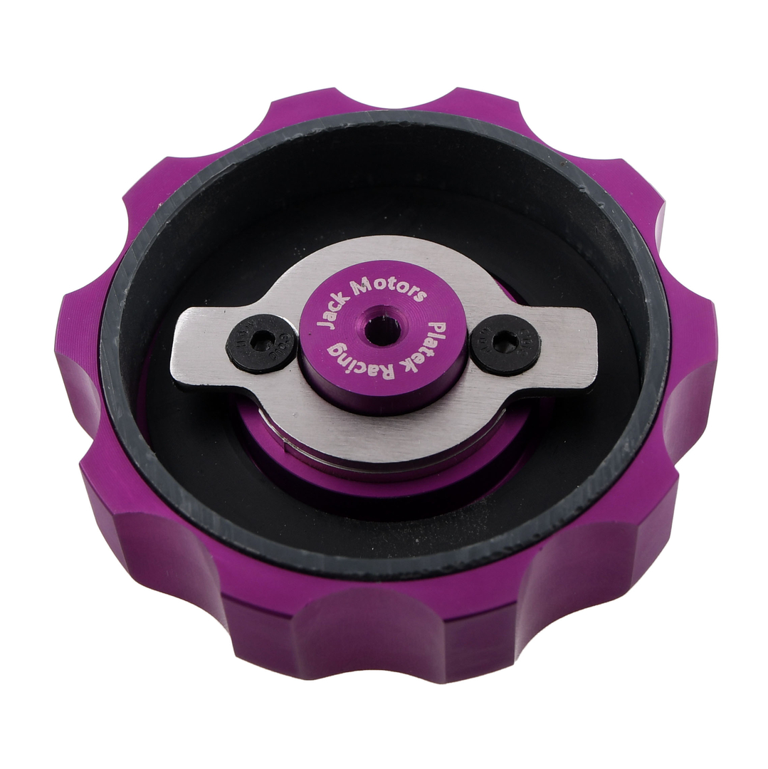 Korek zbiornika paliwa fioletowy aluminiowy z odpowietrznikiem Simson