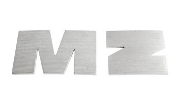 Emblematy litery na zbiornik srebrne mz etz 150 25