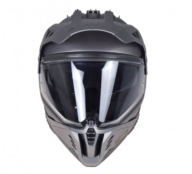 Kask LS2 MX702 Pioneer II Matt Titan homologacja 22.06