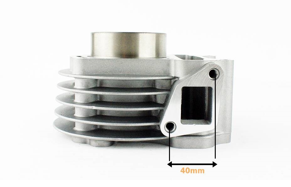 Cylinder głowica 4T 80cc GY6 47mm bez odpowietrzenia