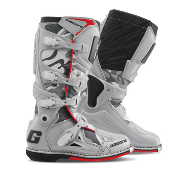 Gaerne buty motocyklowe Fastback Endurance cross enduro szaro czarno czerwone