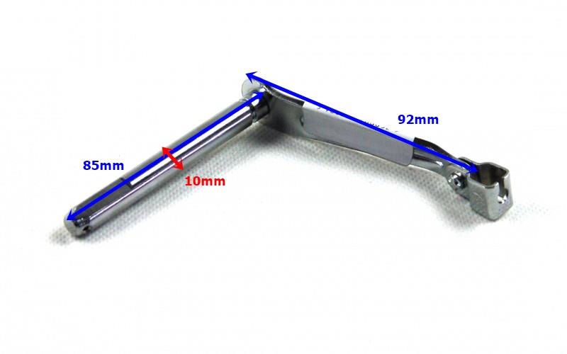 Dźwignia sprzęgła silnika motocykla Barton TZ 125