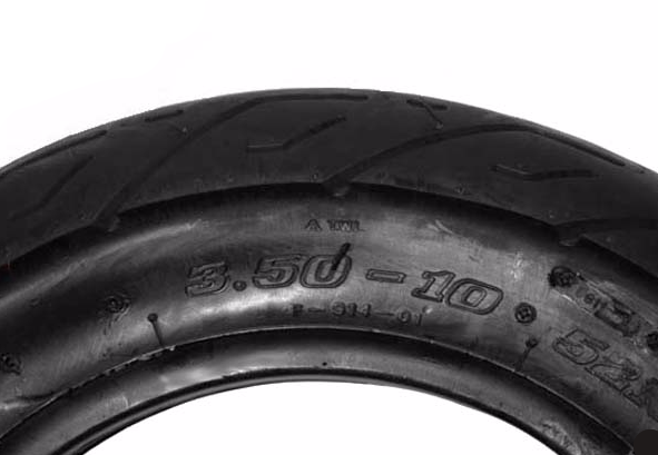 Opona Skuter 2T 4T 10 cali 3,50-10 AWINA dętkowa
