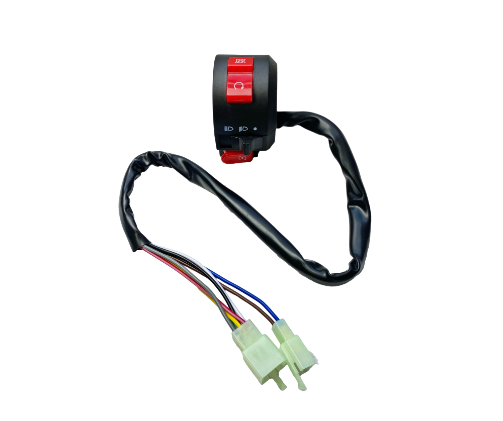 Przełącznik zespolony lewy 6+2 piny cross atv 150ccm