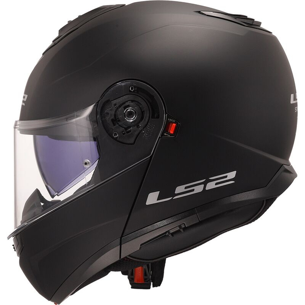 Kask szczękowy LS2 FF908 STROBE II SOLID MATT BLACK homologacja ECE 22.06