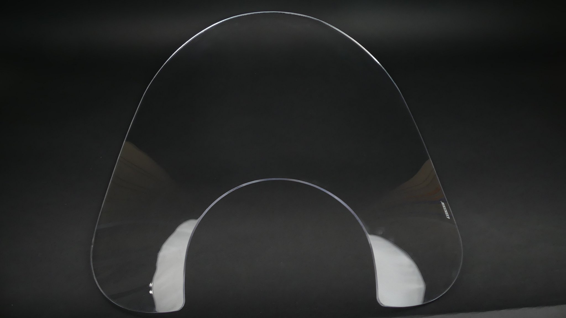 Szyba Motocyklowa Duża Chopper 650x570mm Gruba