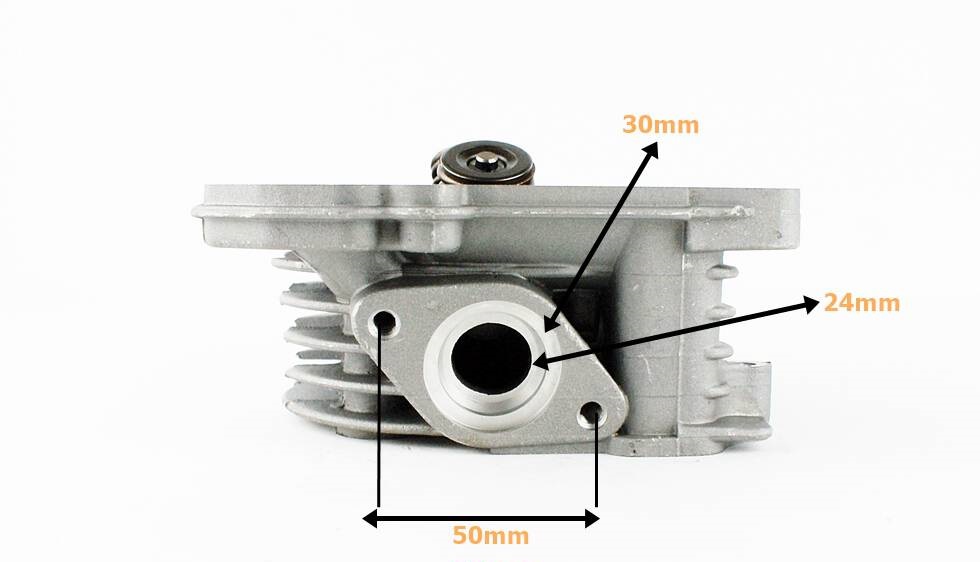 Cylinder głowica 4T 80cc GY6 47mm bez odpowietrzenia