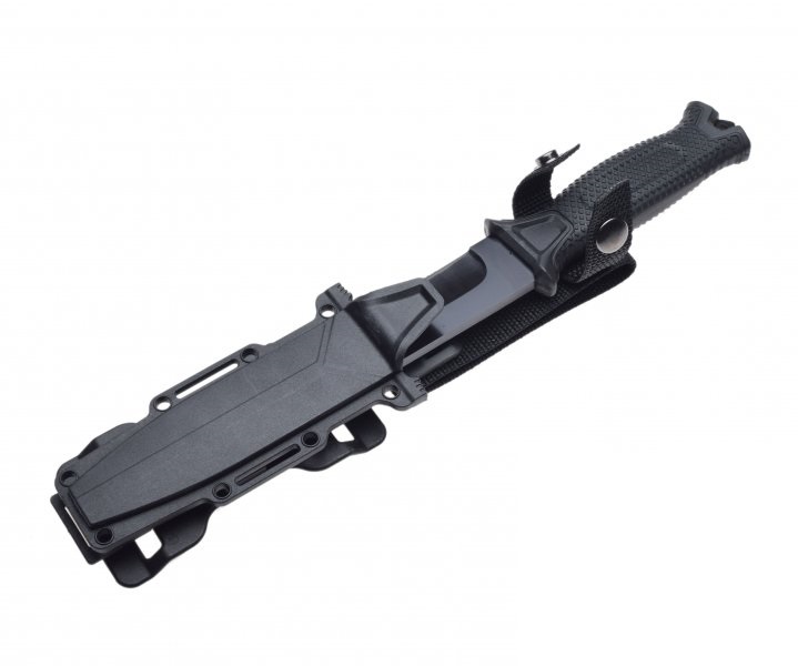 Nóż taktyczny czarny 250mm
