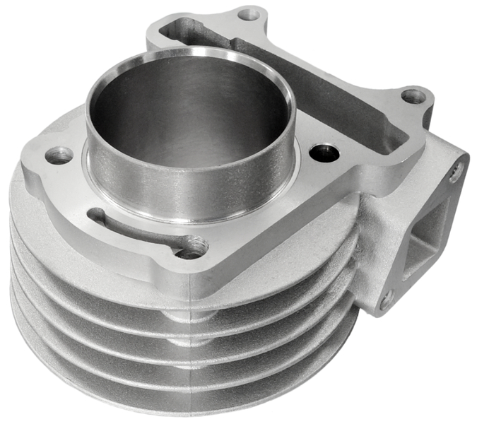 Cylinder głowica 80cc wałek tłok uszczelki popychacz GY6 skuter Barton Zipp