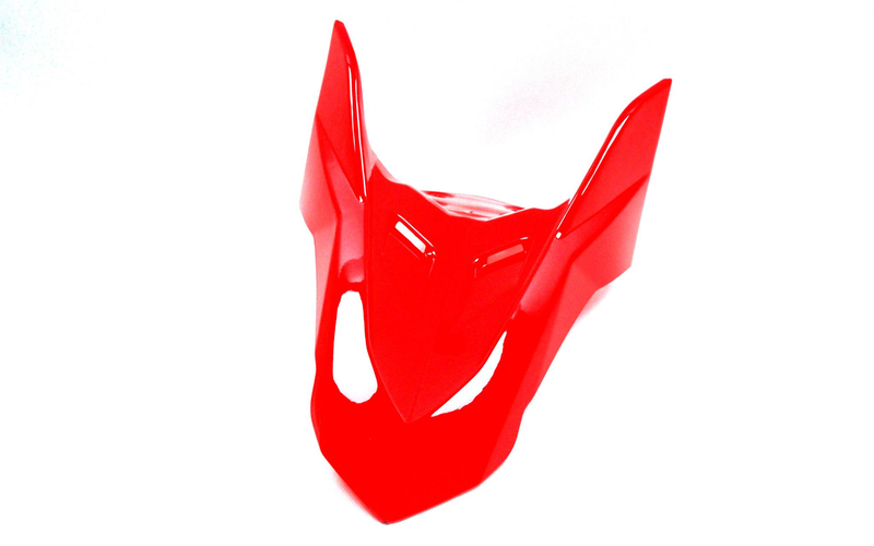 Obudowa błotnik przedni-część górna czerwony do motocykla Hyper 125