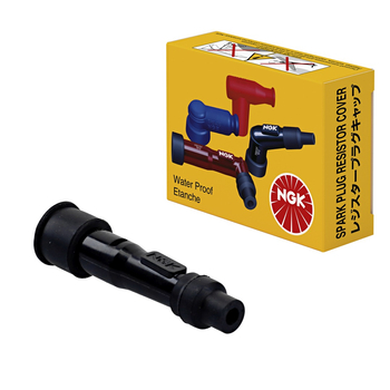 NGK fajka zapłonowa na świece (NR 5818) prosta kolor czarny SD05EG