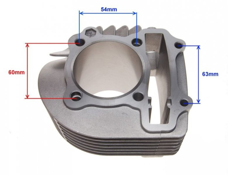Cylinder 62,40 quad atv SHINERAY ATV200 ST-9 4T