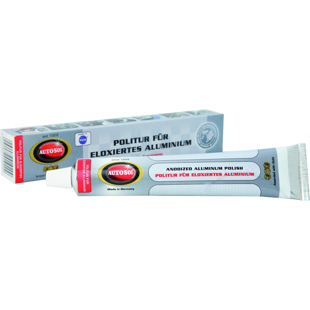 Preparat AUTOSOL do aluminium anodowanego 75ml pasta polerska