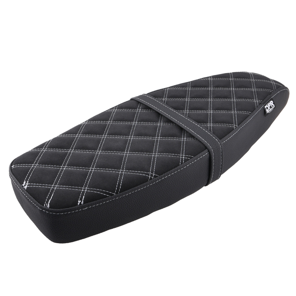 Siedzenie pikowane diamond czarne + szare szwy Simson S50 S51 S70 DPR