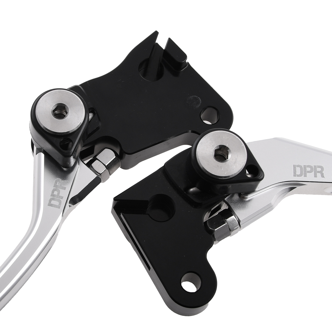 Dźwignia hamulca i sprzęgła srebrne aluminiowe Simson DPR Performance