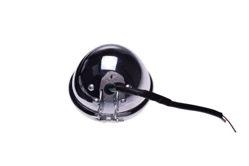 Lampa przednia reflektor e4 metal chopper