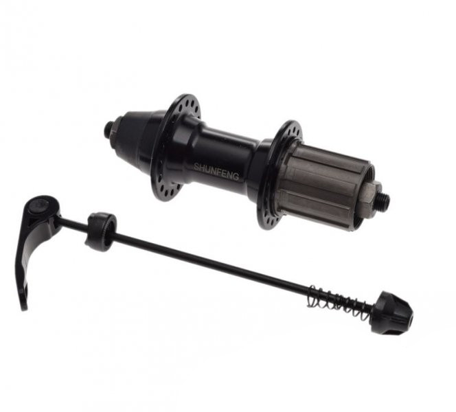 Koło rowerowe 28 tył atb stożek czarny kaseta 8