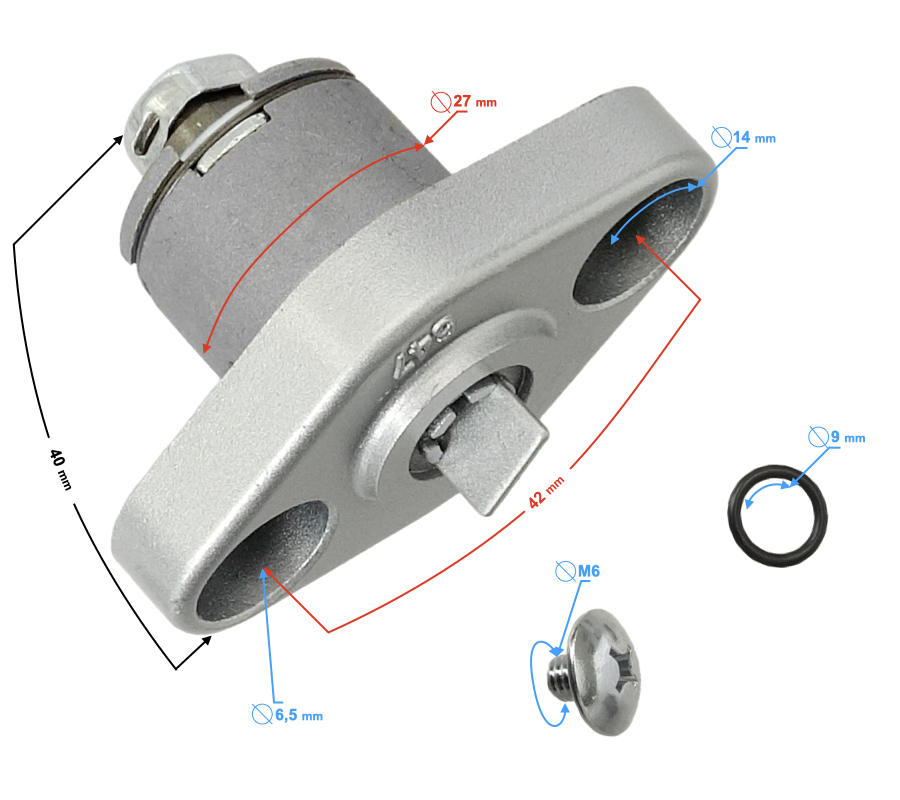 Napinacz łańcuszka rozrządu Barton NXT 250
