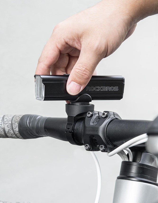 ROCKBROS Lampka rowerowa 5 trybów wodoodporna