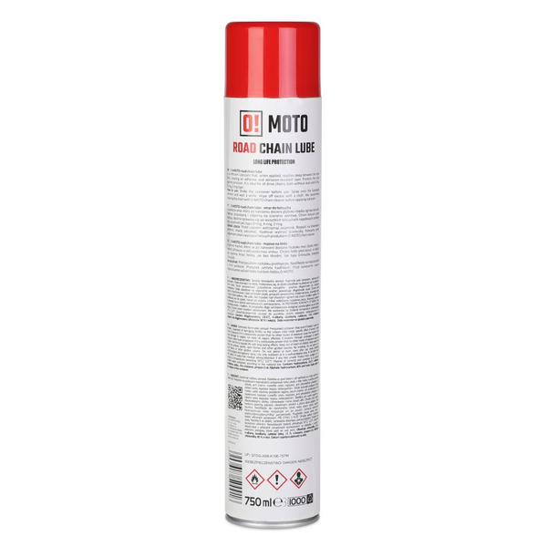 O-Moto Road Chain Lube spray smar do łańcucha 750ml