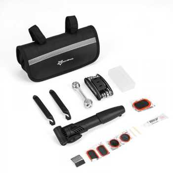 Rockbros zestaw narzędzi rowerowych sakwa rowerowa