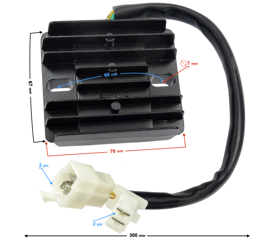 Regulator napięcia do Barton Classic 125 E5