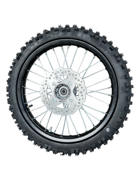 Koło 1.6x17 cali przód aluminiowe pitbike Kayo TT125 140 160 MRF Pitgang