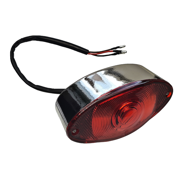 Lampa tył kompletna owalna z homologacją drogową quad atv Bashan 200 250