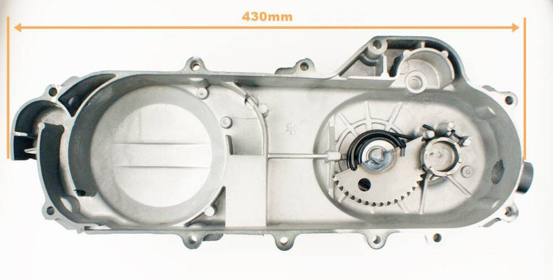 Pokrywa paska napędu 4T GY6 43cm rozruch nożny kpl