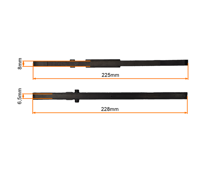 Prowadnica łańcuszka rozrządu skutery 4T GY6 125cc