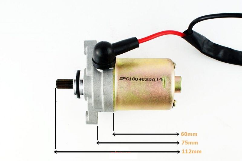 Rozrusznik elektryczny silnika z przewodem 9z 1P49QMB Benzer Keeway Romet