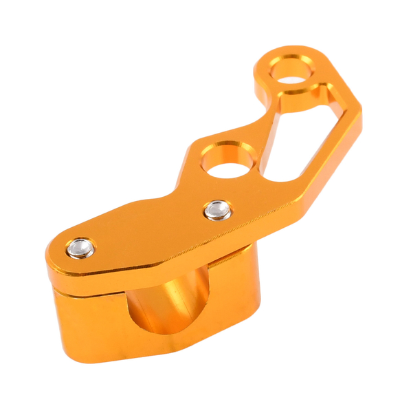 Uchwyt przewodu hamulcowego Simson S50 S51 złoty aluminiowy Racing Force