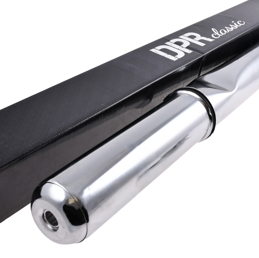 Tłumik chromowany Simson Enduro 28mm DPR Classic