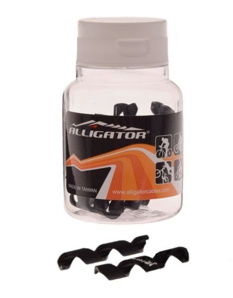 Osłona pancerza spiralna alligator czarna