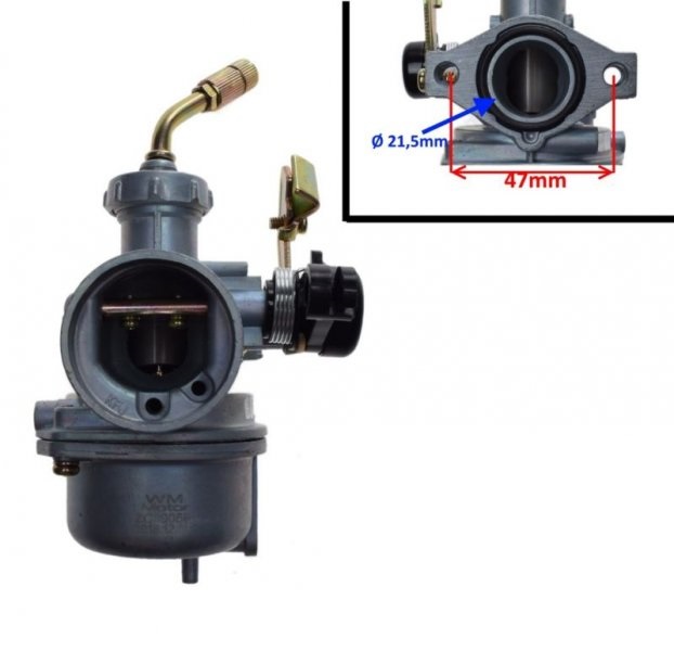 Gaźnik 4t ssanie linka dysza 90 139fmb Benzer Ferro Junak Romet Zipp