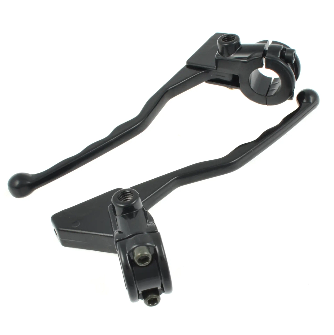 Dźwignia hamulca i sprzęgła + obejmy czarne MZ ETZ DPR Classic