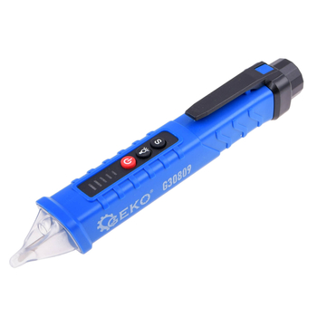 Próbnik miernik napięcia bezdotykowy 12-1000V bargraf latarka