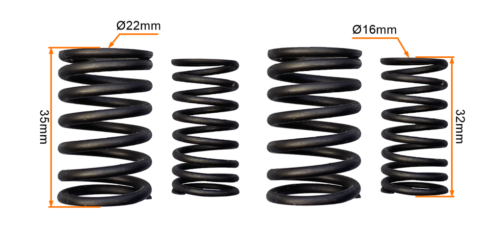 Sprężyny zaworowe 4T GY6 139QMB Barton Benzer Junak Kingway Romet Zipp