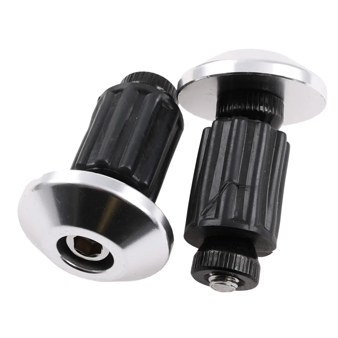 Ciężarki kierownicy alu srebrne Racing Force